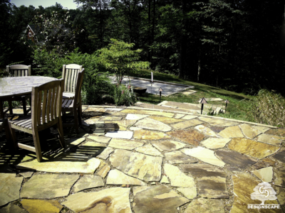 designscape, residential, hardscaping, masonry, patios, natural stone